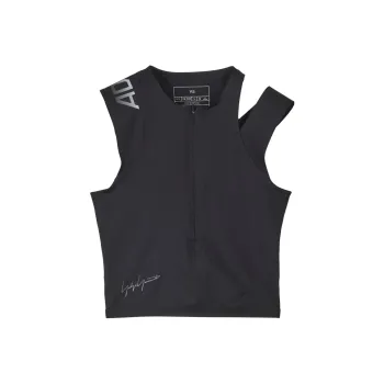 Y 3 Logo print Cropped Tank Top