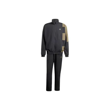 Adidas Sportswear Colorblock Tracksuit Casual Sportswear Men's Black