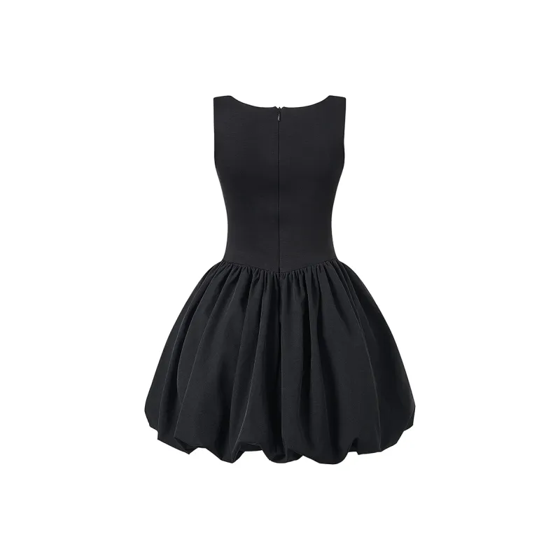 AURORA MUSE Slip Dress Women's Black-1