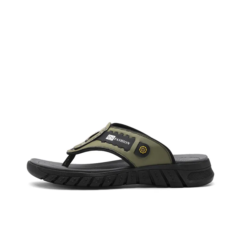 Shiozawa Stitching Slip Resistant Quick Dry Flip Flops Men's-6