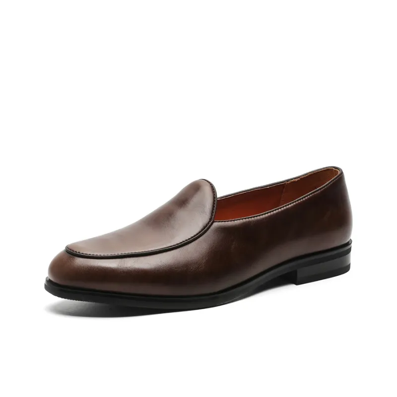 Chi Wolf Loafers Men Black/Brown/Gold/Purple-8