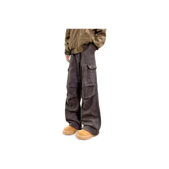 TIMD Casual Pants Men's Black Gray Color