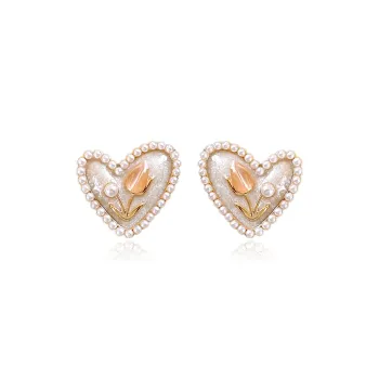 AGOVSKI S925 Silver Stud Earrings Women's