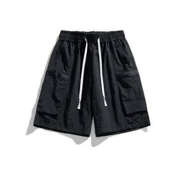DOUBLE STAR 88 Cargo Shorts Unisex Pure Black