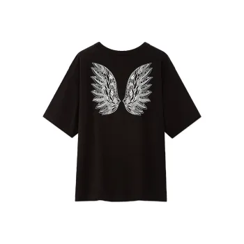 UNIQLO Straight T Shirt Women's Black