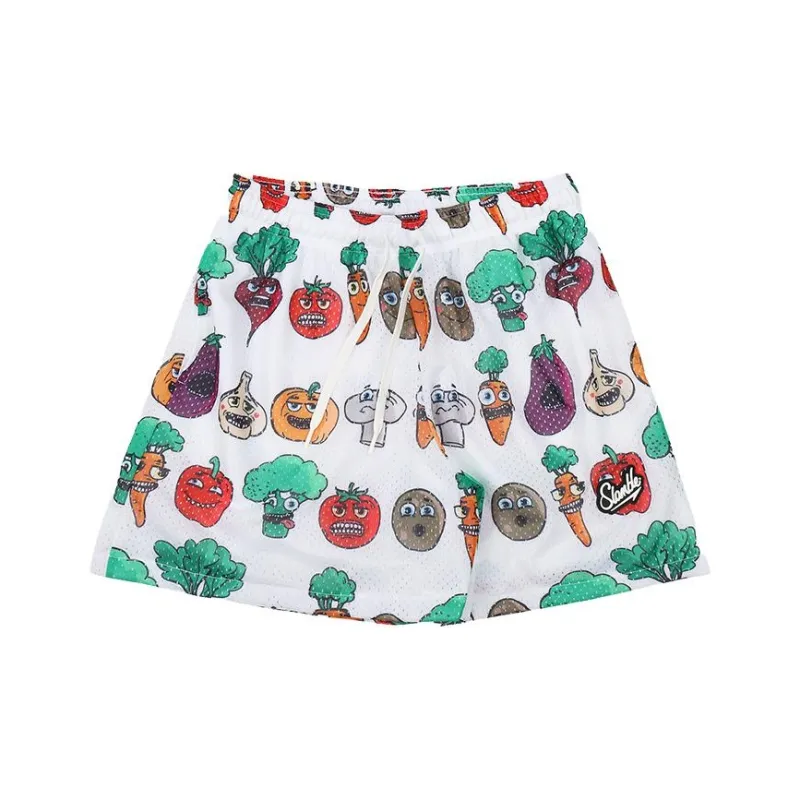 Slamble Casual Shorts Unisex-16