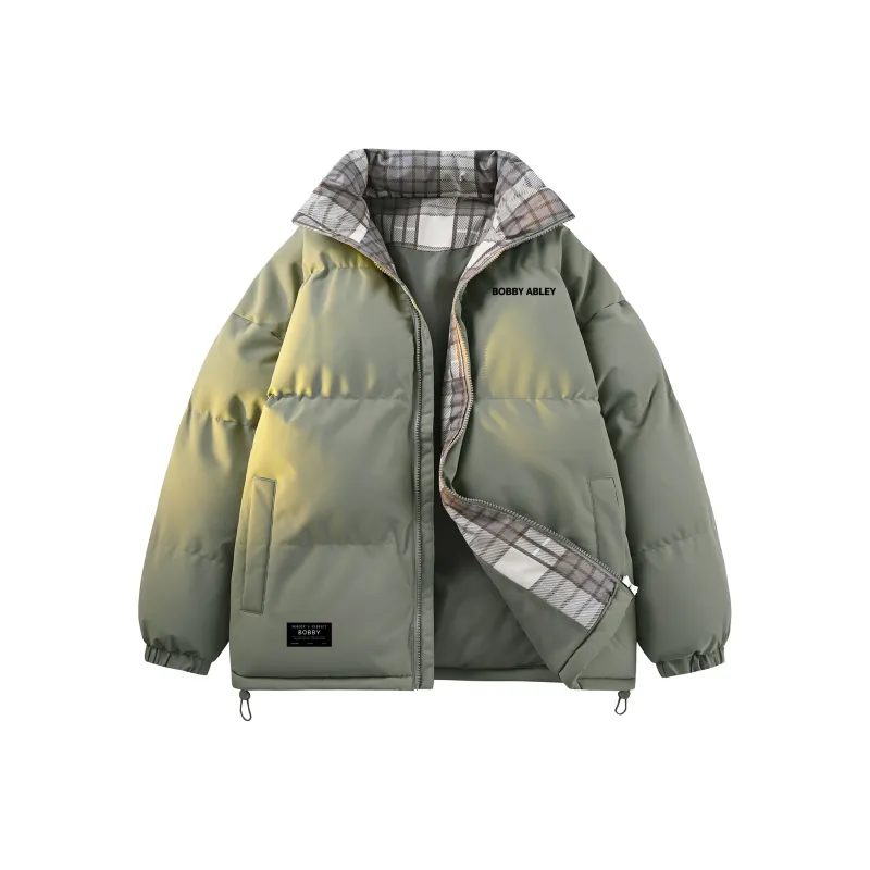 BOBBY ABLEY Puffer Jacket Unisex Dark Purple-8