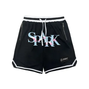 MIRACLE KILL x SPARK INFINITE Casual Shorts Unisex Black