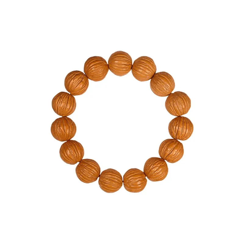 Zhiyi Monkey Head Walnut Bracelets Unisex-0