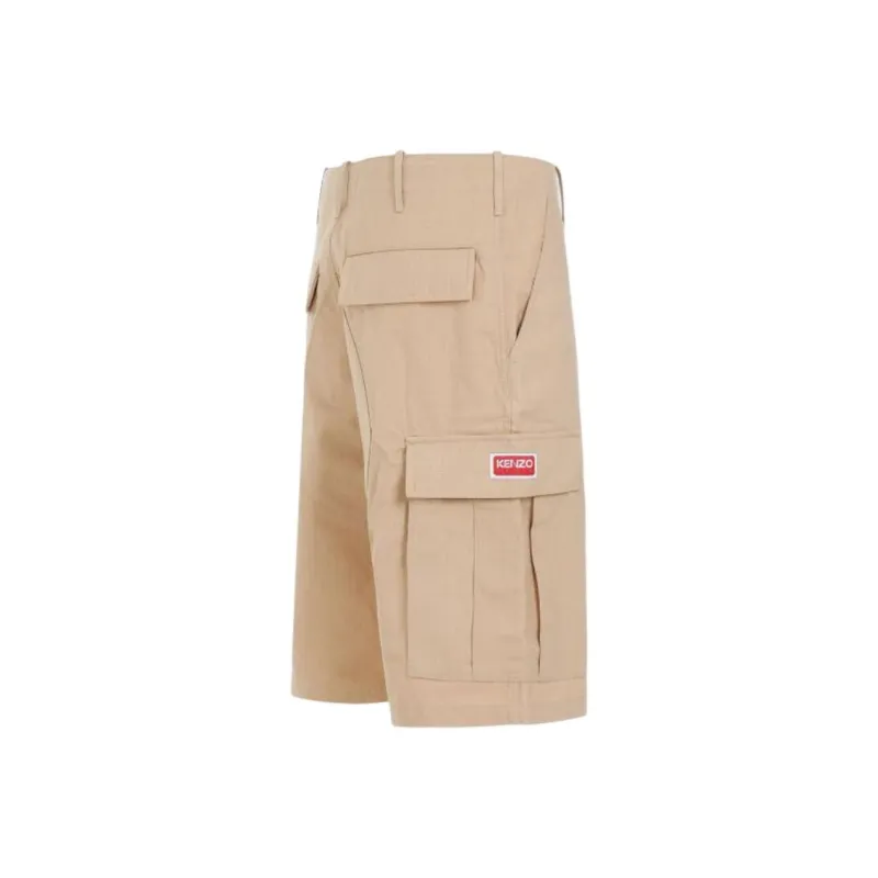 KENZO Mid rise Ripstop Cargo Shorts-2
