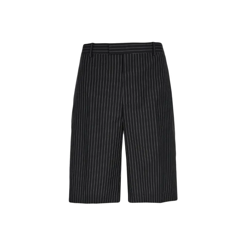 FERRAGAMO Casual Shorts Men's Black-0