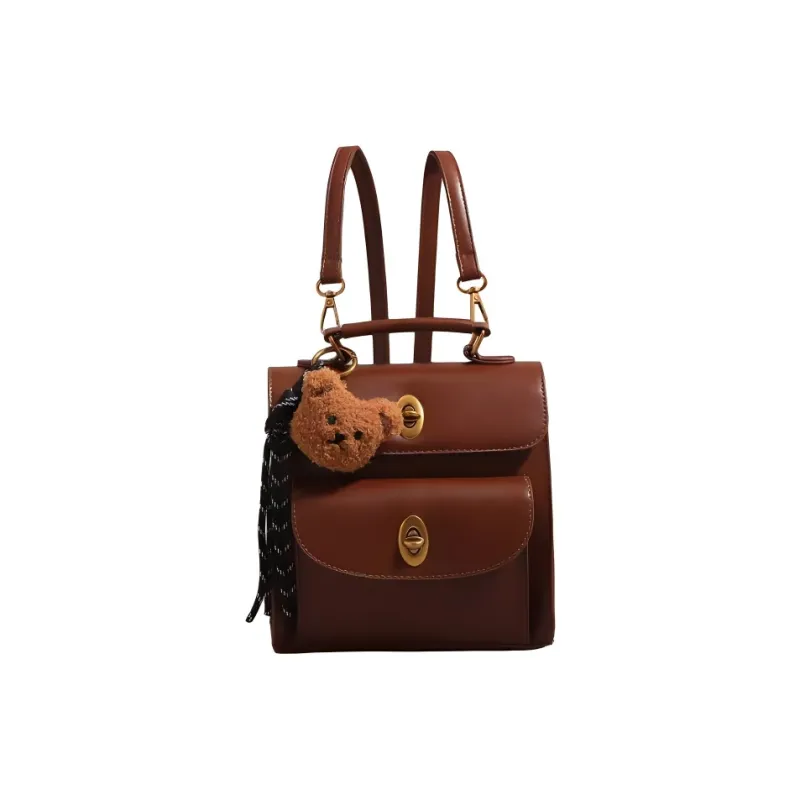 RKM PU Backpack Women's Multicolor-2