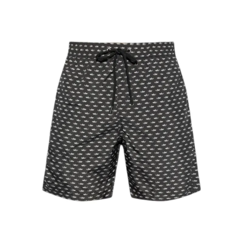 Paul & Shark Print Swim Shorts-0