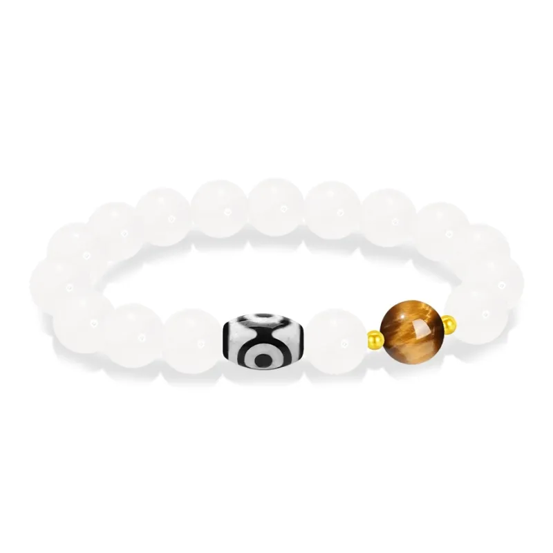 Cuz Strange Intention Obsidian Bracelets Unisex-0