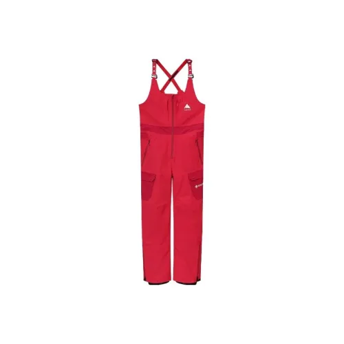 BURTON RADIAN GORETEX2L Ski Pants Unisex Red