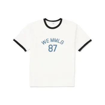 Mmlg SS25 T Shirt Unisex Blue/White