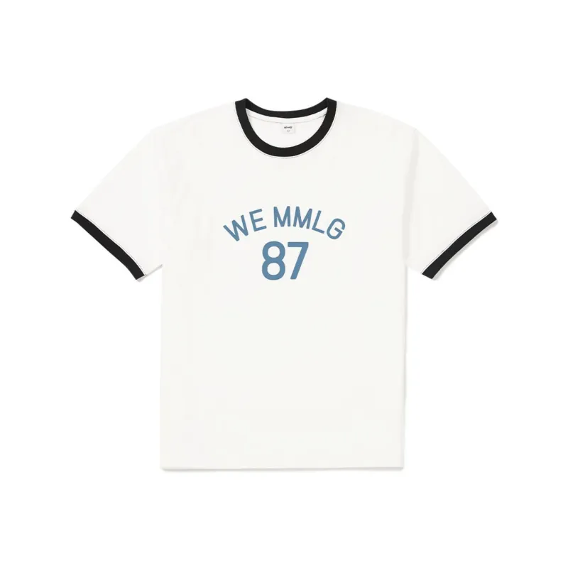 Mmlg SS25 T Shirt Unisex Blue/White-0