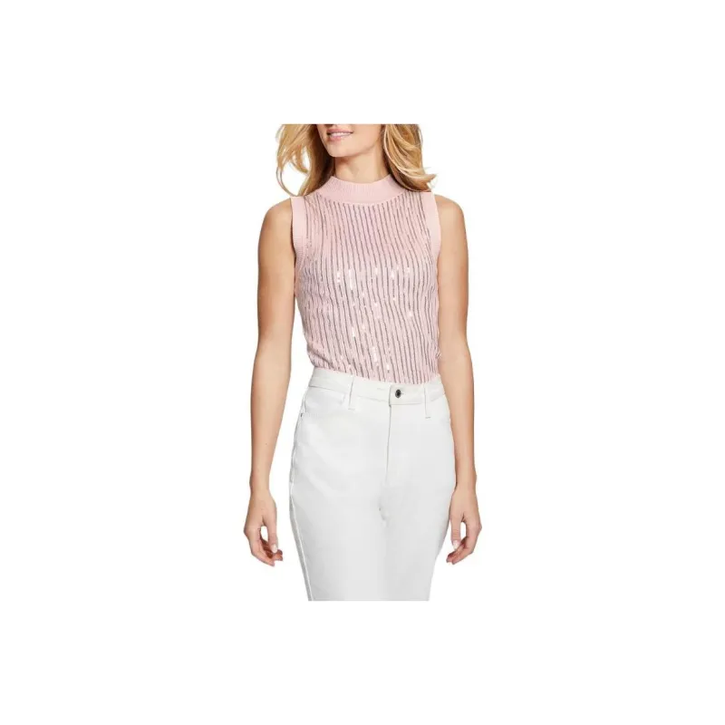 GUESS Tank Tops Women's Pink-0