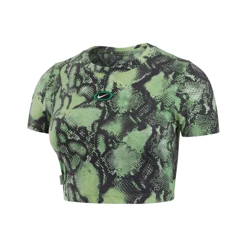 Nike Crop Tops Women's Green