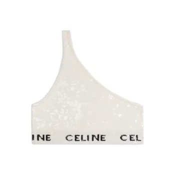 CELINE Sequin Sleeveless Sports Bra