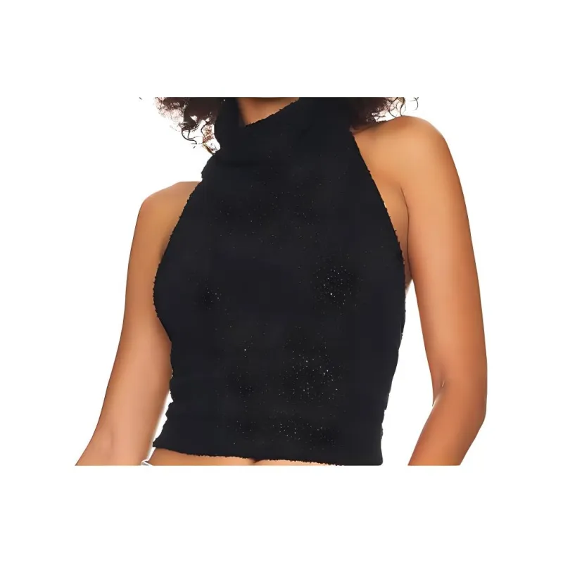 FREE PEOPLE Tank Tops Women's Black-0