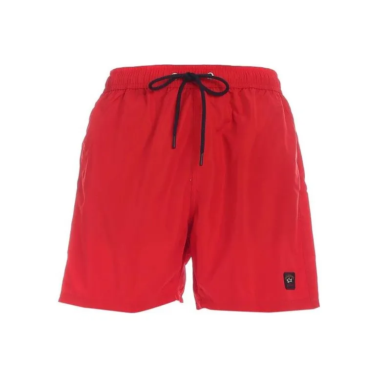 Paul & Shark Casual Shorts Men Red-0