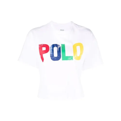 Polo Ralph Lauren Crop Tops Women's White