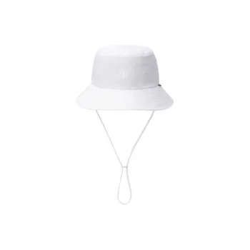 DESCENTE Subject To Official Website Bucket Hats Unisex White