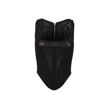 Miaou CAMPBELL CORSET Tank Tops Women's Black