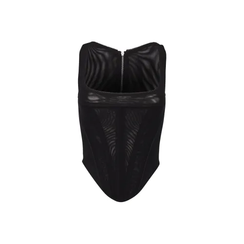 Miaou CAMPBELL CORSET Tank Tops Women's Black