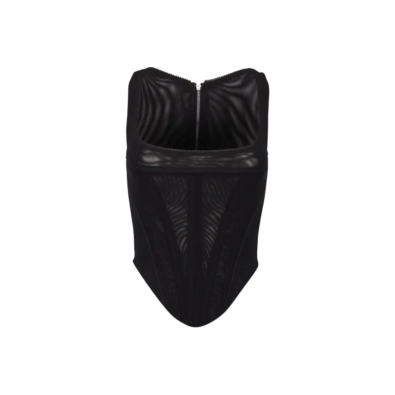Miaou CAMPBELL CORSET Tank Tops Women's Black-0