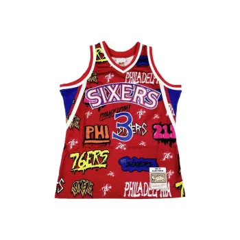 Mitchell & Ness Basketball Jerseys Unisex Red