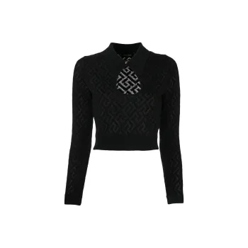 FANSIZHE FW22 Crop Top Women's Black