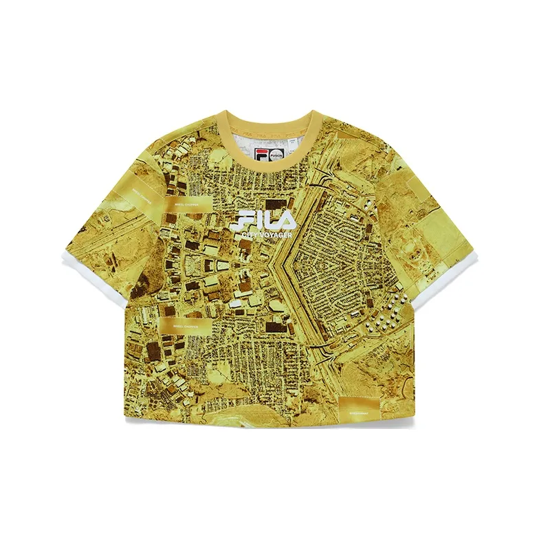 FILA FUSION T-Shirt Women's Misty Yellow-0