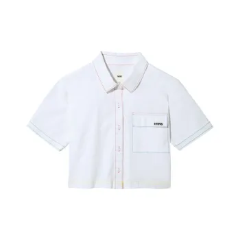 Vans Crop Tops Women's White