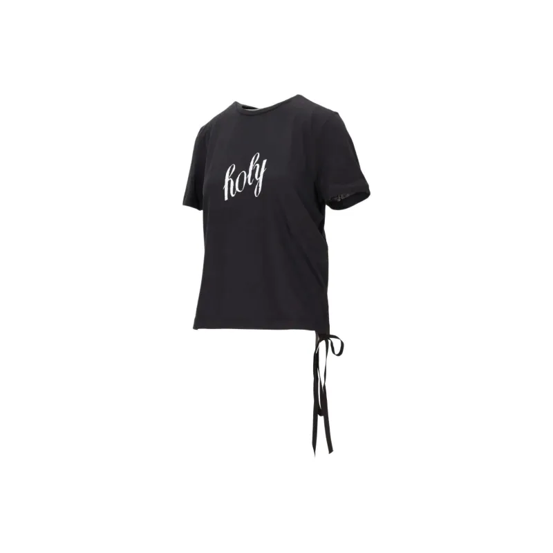 Ann Demeulemeester Holy Printed Crewneck T Shirt-3