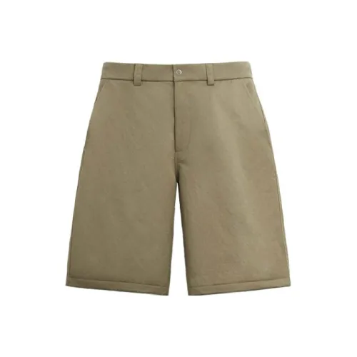 ZARA Casual Shorts Men Olive Green