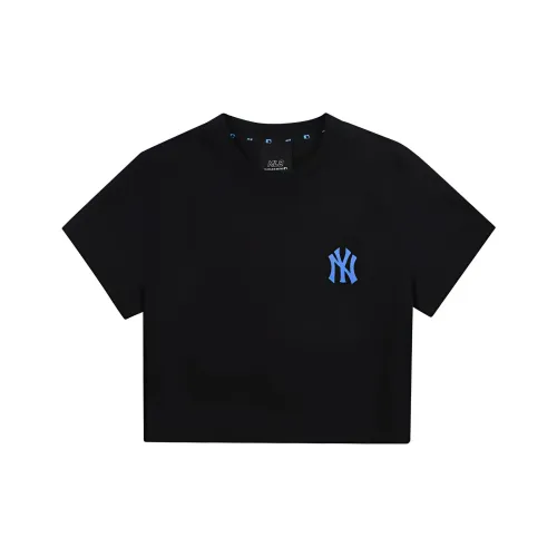 MLB Basic Logo New York Yankees T Shirt Women's Black