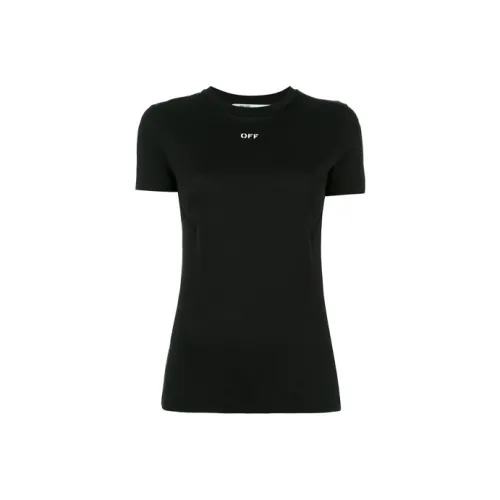 OFF WHITE T Shirts Women's Black