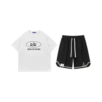 Unite Life HOODS Casual Sportswear Unisex White