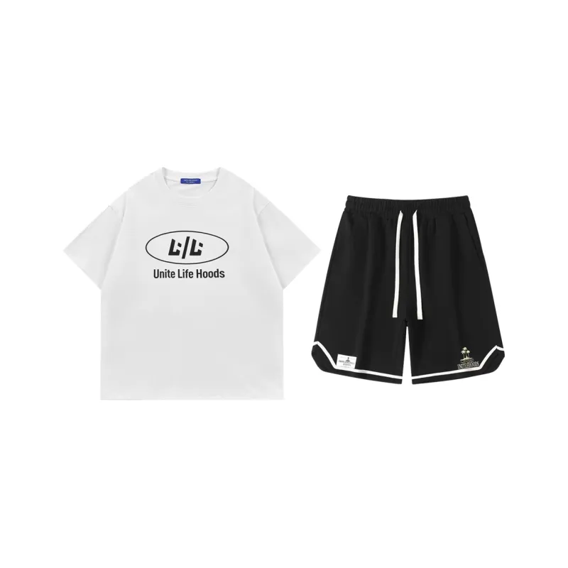 Unite Life HOODS Casual Sportswear Unisex White-0
