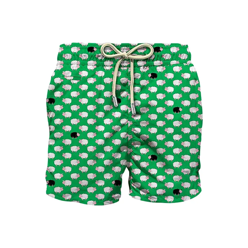 MC2 Saint Barth Graphic Printed Drawstring Swim Shorts-0