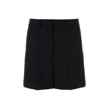 Valentino Wide Leg Tailored Shorts