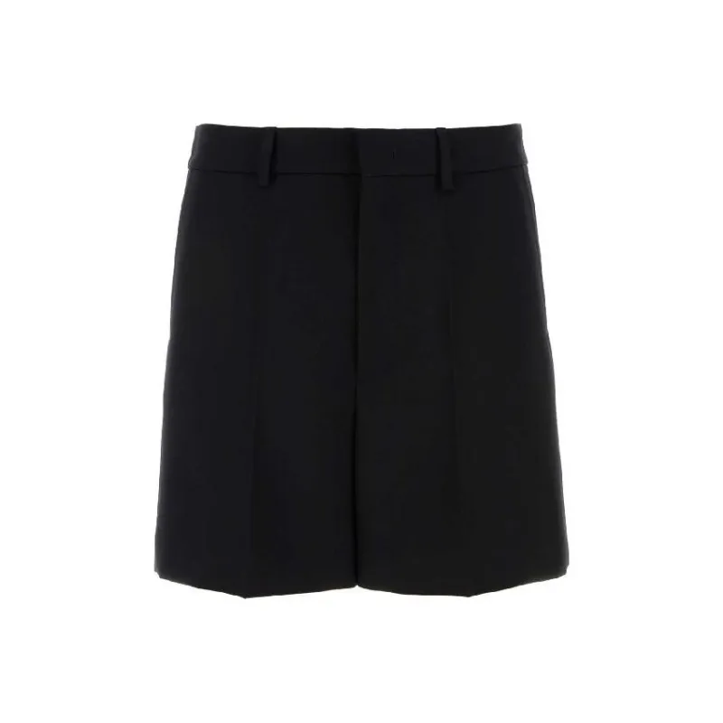 Valentino Wide Leg Tailored Shorts-0