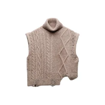 ZARA Tank Tops Women's Tan