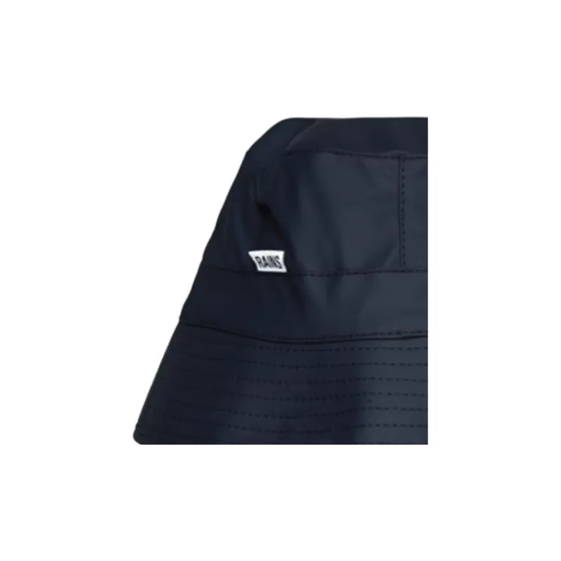 Rains Polyester Bucket Hats Men's Dark Blue-1