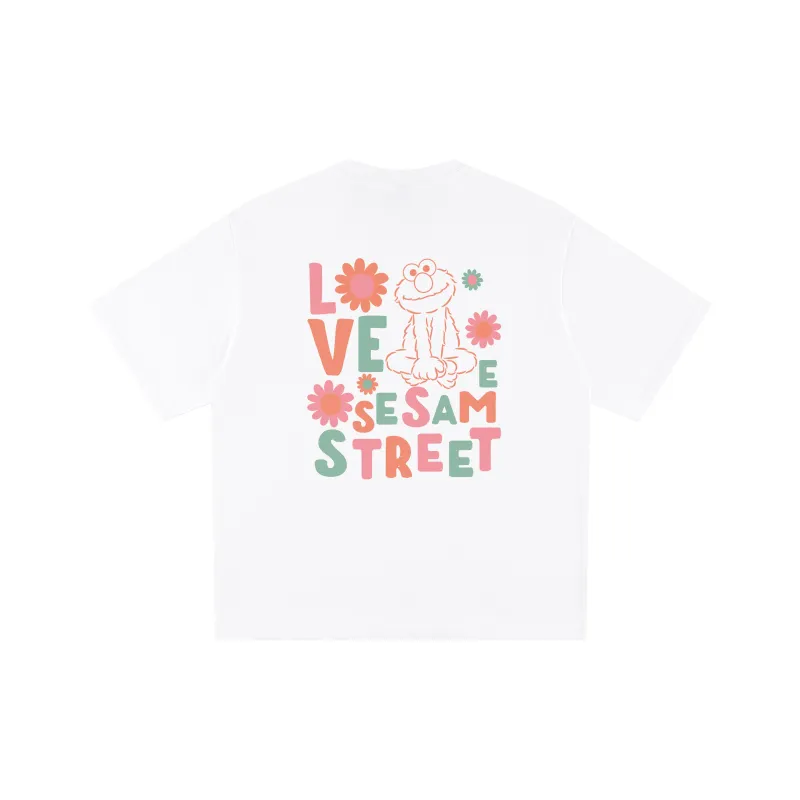 SESAME STREET [ELMO Collection] Short Sleeved T Shirts Unisex-2