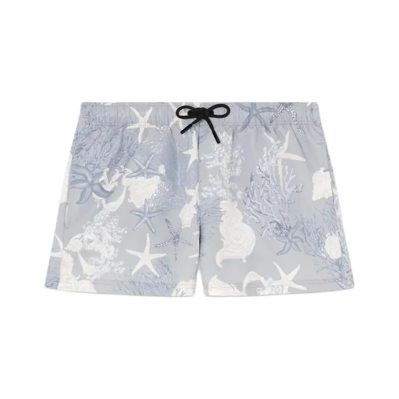 VERSACE Barocco Sea Printed Drawstring Swim Shorts-0