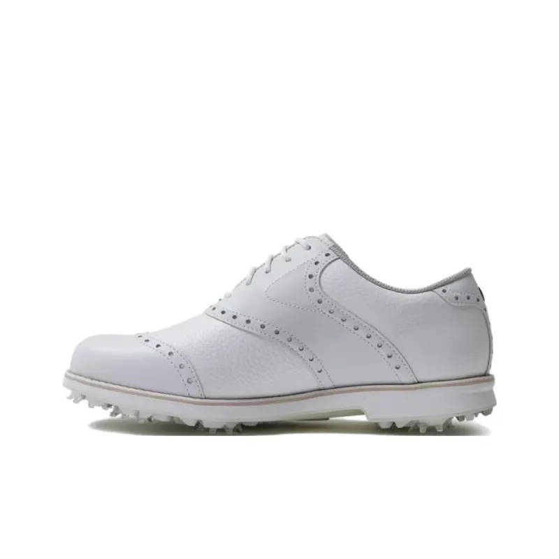 FOOTJOY Anti Slip Wear Resistant Low Top Golf Shoes Women's White-1
