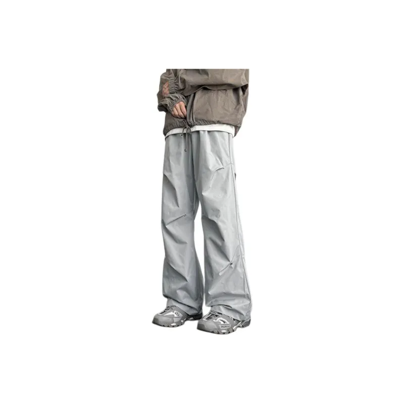BLANC & ECLARE Lazy Street Mid Rise Comfortable Casual Pants Unisex-6